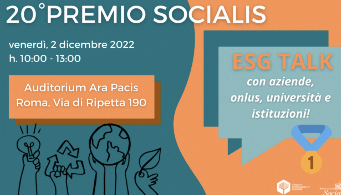 Responsabilità Sociale e sviluppo sostenibile - Premio Socialis 2022